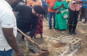 Jeety Breaks Ground to Build Eye Clinic for Margibians