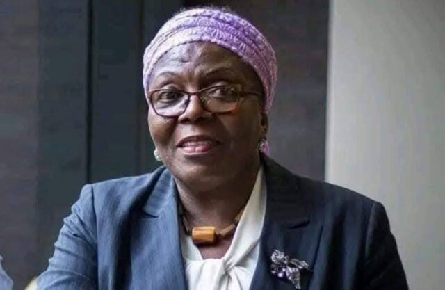 Former Chief Justice Cllr. Gloria Musue Scott