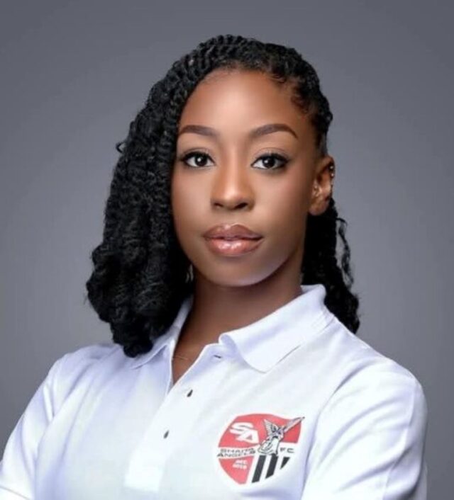 Ms. Benita Whitney Urey, President of Shaita Angels Football Club