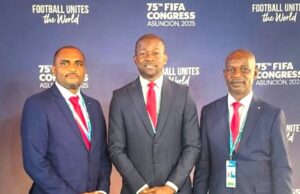 Liberia Attends 75th FIFA Congress in Paraguay