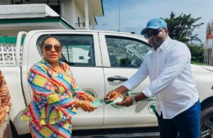 Ecowas Mission Donates Toyota Hilux Pickup to the Ministry of Public Works to Enhance Logistical Capacity