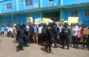 Protests Erupt Outside National Disaster Management Agency Over All Liberian Coalition Party Chairman’s Leadership