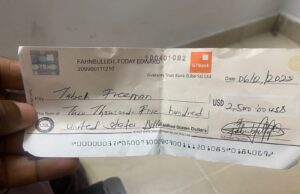 Bong County Representative Donates $2,500 for Free Surgical Outreach