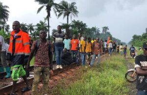 Protest Erupts in Buchanan as WBHO Workers Demand Justice Over Unpaid Salaries and Poor Labor Practices