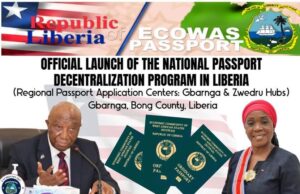 Foreign Minister Beysolow Decentralizes Passport Bureau to Leeward Counties