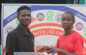 Queen of the Match: -Dalphine Glao Shines with Hat-Trick Heroics in Zbillon Tournament