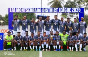 District #9 Crowns 2025 LFA Montserrado County District League Champions