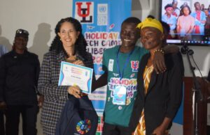 About 53 Kids Complete UNDP, UL Holiday Tech Camp