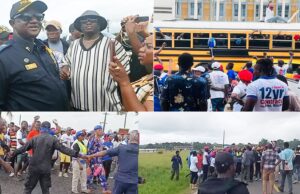 Tensions Flare as Weah Returns: CDC Supporters Clash with Police at RIA