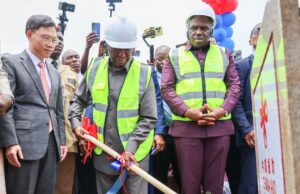 Pres. Boakai Breaks Ground on China-Funded Overpass Bridges in Monrovia