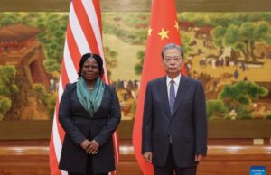China’s Top Legislator Meets Liberian Senate Leader, Pledges Deeper Ties