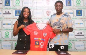 Shaita Angels Announce the Arrival of Ghanaian Striker Sarah Abrafi