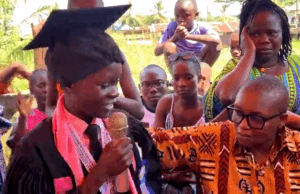 13-Year-Old Devine Koffa Delivers Captivating, Emotional Graduation Speech