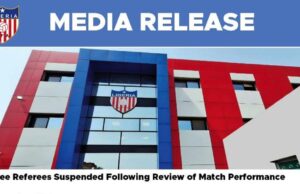 Breaking News: LFA Suspends Three Referees Over Match Performance Errors.