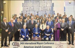 Mayor of Monrovia, John Charuk, Returns from International Mayors Conference in Israel, Focuses on AI and Urban Development