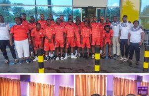 Liberia U-15 Boys Arrive in The Gambia for WAFU-A School Football Qualifiers