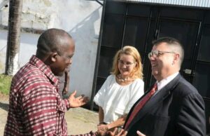 U.S. Charge d’Affaires Visits OWECC-L Amid Funding Crisis and CSO Protests