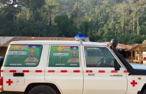 Rep. Collins Donates Ambulance to Boost Healthcare Delivery in Gbarpolu County