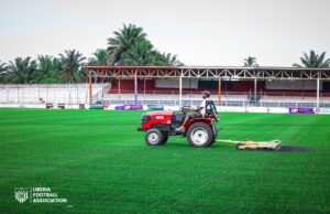 LFA Dedicates Second Artificial Pitch in Nimba