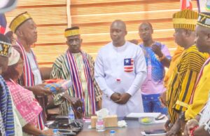 Historic Courtesy Visit by Liberia Chiefs Council to OWECC-L