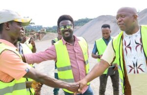 Minister Ngafuan Inspects Progress on Gbarnga–Salayea Road, Reaffirms Government’s Commitment to Completion