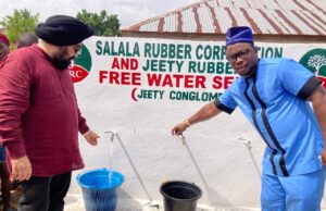 Jeety Rubber, Salala Rubber Corporation Expand Clean Water Access in Weala