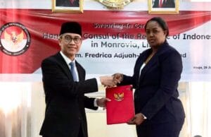 Former Commerce Minister Amin Modad Hails Indonesia–Liberia Ties as Wife Appointed Honorary Consul