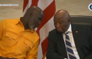 Lawmakers Storm Executive Mansion in Yellow as Boakai Hails Unity Over Machines Arrival