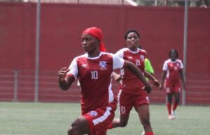 Determine Girls FC Dominate Falconets FC 6-0 as Camara Hits Hat-trick