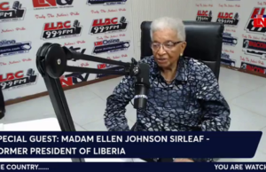 Sirleaf Calls for Patriotism, Institutional Reform and Responsible Leadership on ‘Changing Minds’ Show