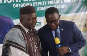 Ngafuan Hails Bill McGill Jones as ‘Goal Getter,’ Urges Impact in Corridors of Power