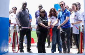 LFA, British Embassy Unveil Renovated Girls’ Dressing Rooms at Blue Field