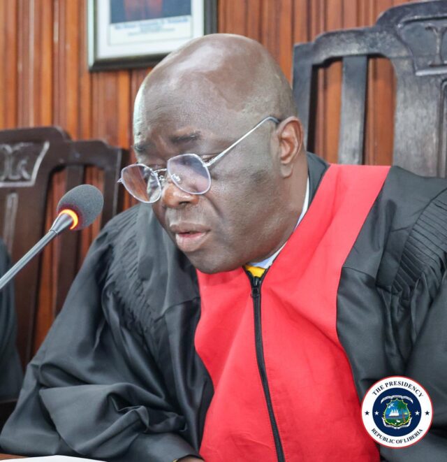 Chief Justice Yarmie Quiqui Gbeisey