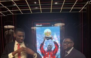 Sayor Inspired by Weah’s Legacy During AC Milan Educational Visit