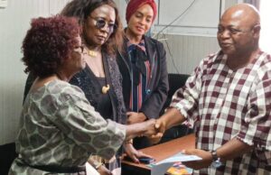 Lansanah Hands Over NEC Leadership to Weedor Amid Transition at Elections Body