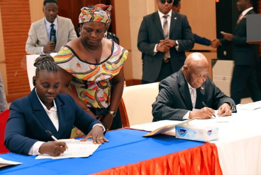 Boakai Leads PMCS Contract Signing, Honors Top-Performing Institutions