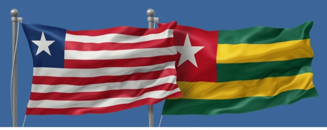 Togo_Liberia flags