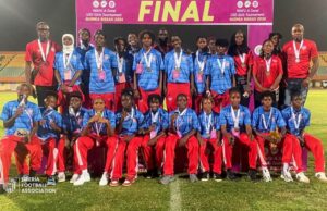 Liberia U-20 Girls Shine at WAFU-A Tournament as Makasia Saryon Wins Golden Boot