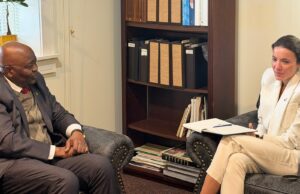 Embassy of Liberia Hosts Panamanian Ambassador for Talks on Strengthening Bilateral Relations
