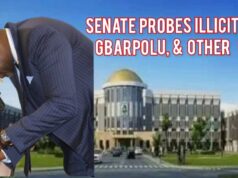 Liberian Senate Orders Probe into Growing Illegal Mining Activities in Gbarpolu and Other Counties