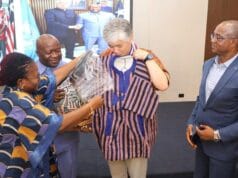 Ngafuan Credits IMF Partnership for Liberia’s Economic Turnaround as Government Honors Outgoing Mission Chief
