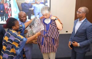 Ngafuan Credits IMF Partnership for Liberia’s Economic Turnaround as Government Honors Outgoing Mission Chief