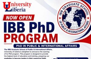 University of Liberia Breaks New Ground with Launch of PhD Programs, Marking Historic Leap in 164-Year Academic Journey