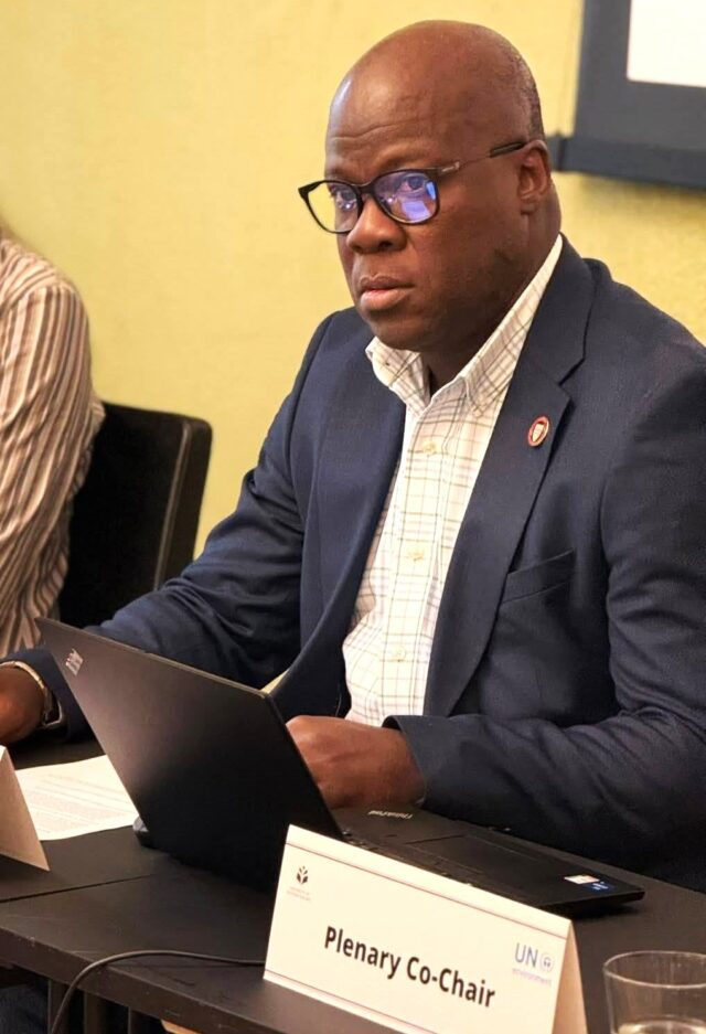 Arthur R.M. Becker - Director of the Department of Multilateral Environmental Agreements at the Environmental Protection Agency of Liberia