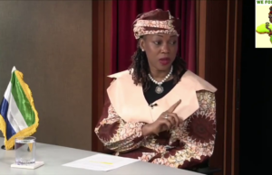 Sierra Leone’s First Lady Sparks Debate on Africa’s Future, Resource Control and Development