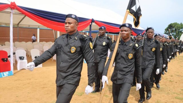 Liberia Drugs Enforcement Agency officers among the graduates