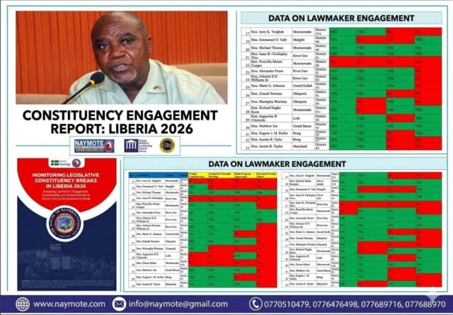 NAYMOTE appreciates Rep. Augustine B. Chiewolo for acknowledging its 2026 Report on lawmakers' Legislative Constituency Break
