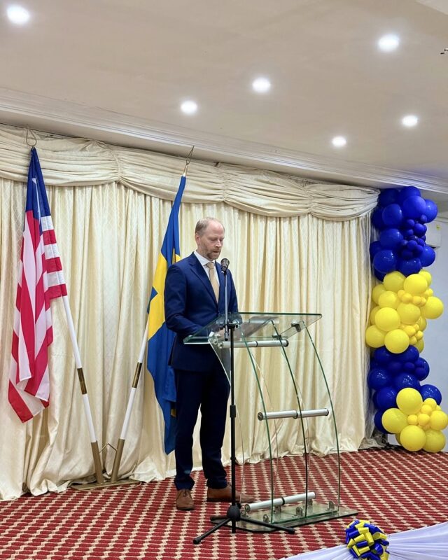 Swedish Ambassador Karl Backéus
