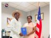 Coach Wellay T. Baar Returns Home After Completing Prestigious Coaching Program in Hungary Coach Wellay T. Baar shares certificate with Youth and Sports Cornelia Kruah