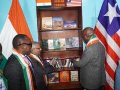 India Establishes First-Ever ‘Indian Corner’ at Liberia’s National Library to Deepen Cultural, Educational Ties
